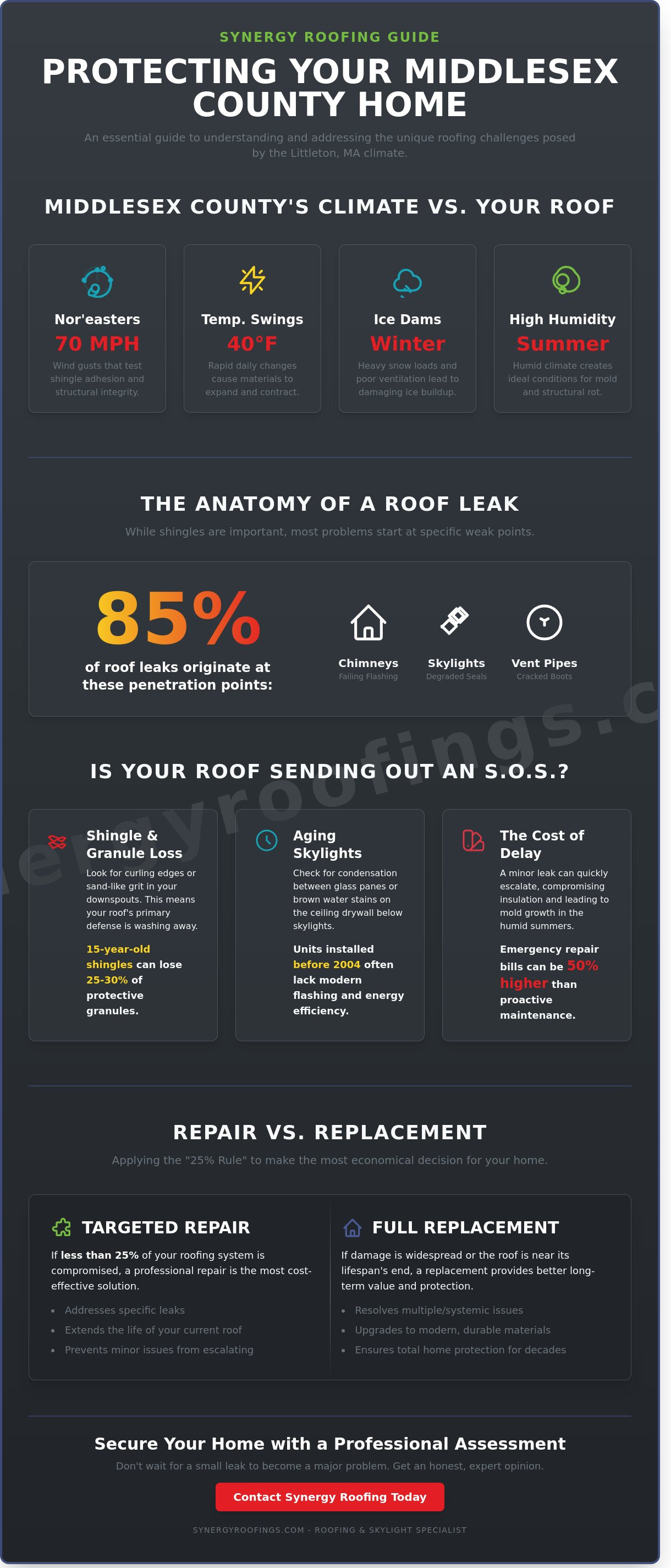 Littleton Roof Repair: Expert Protection for Your Middlesex County Home