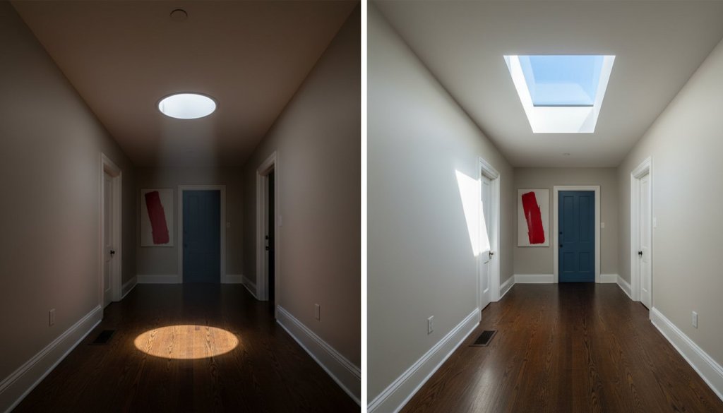 Sun Tunnel vs Skylight for Dark Hallways: A 2026 Comparison Guide