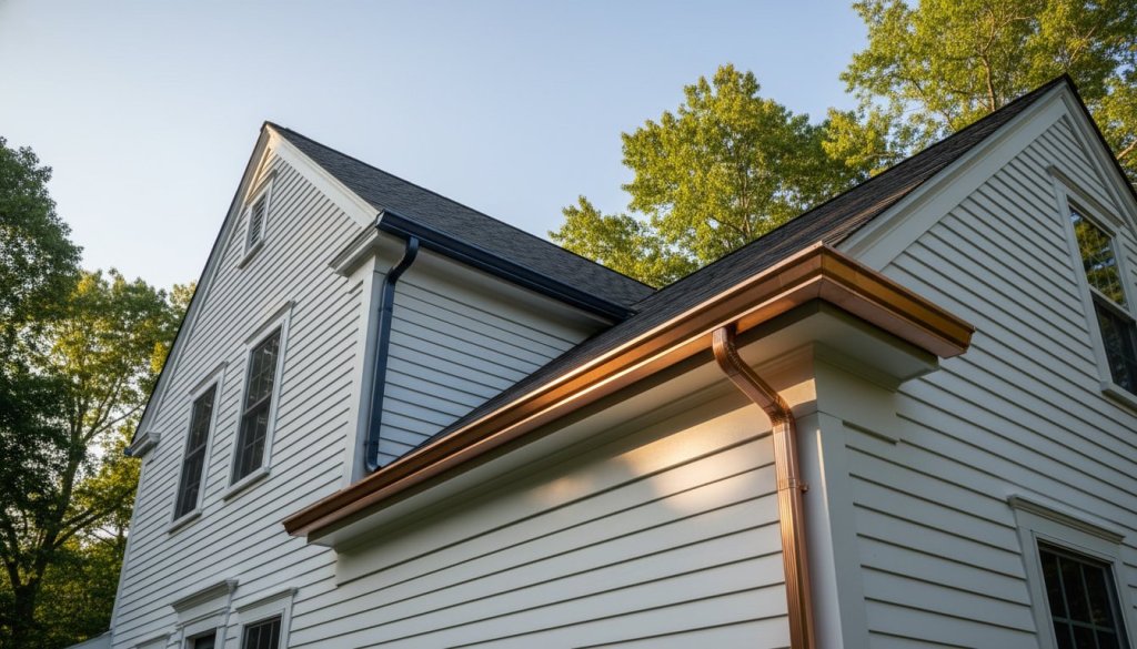Copper Gutters Cost vs. Aluminum in Massachusetts: 2026 Comparison Guide